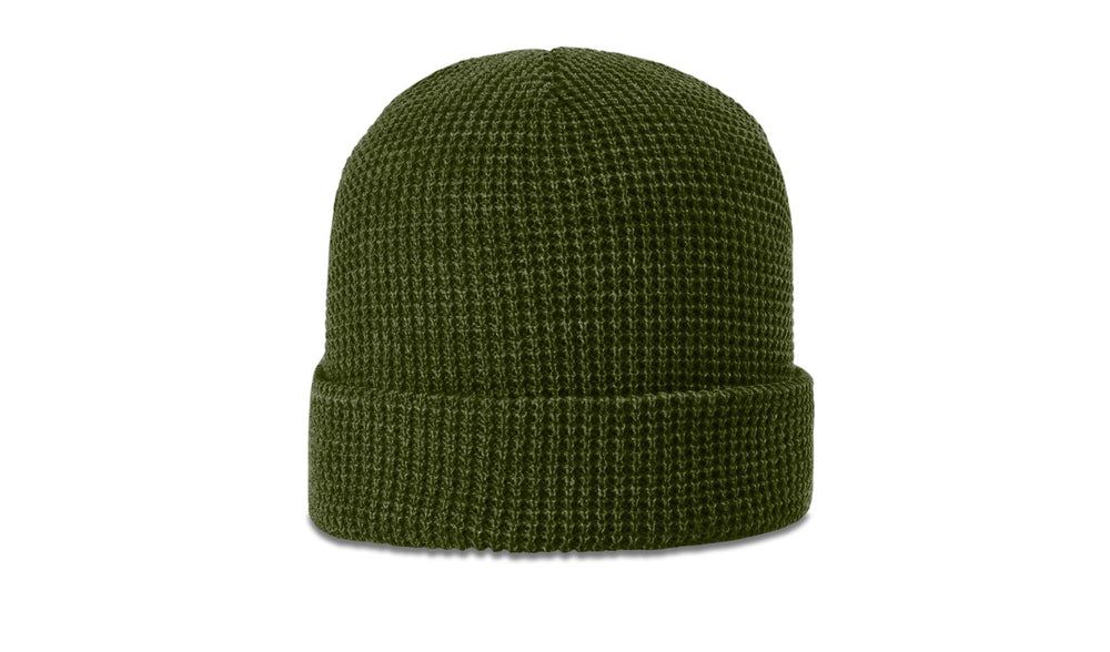 146 | WAFFLE KNIT BEANIE WITH CUFF