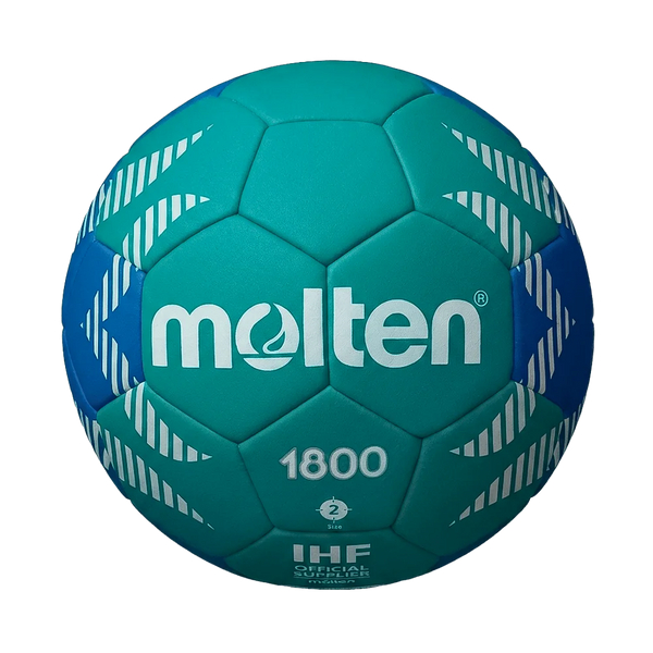 Molten Balón de Handball H2A1800 – No. 2 Verde/Azul