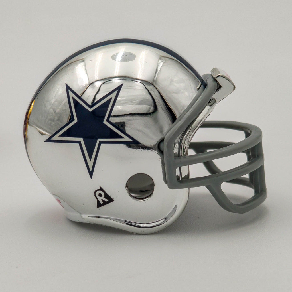 Casco Miniatura Riddell Pocket Chrome – Dallas Cowboys