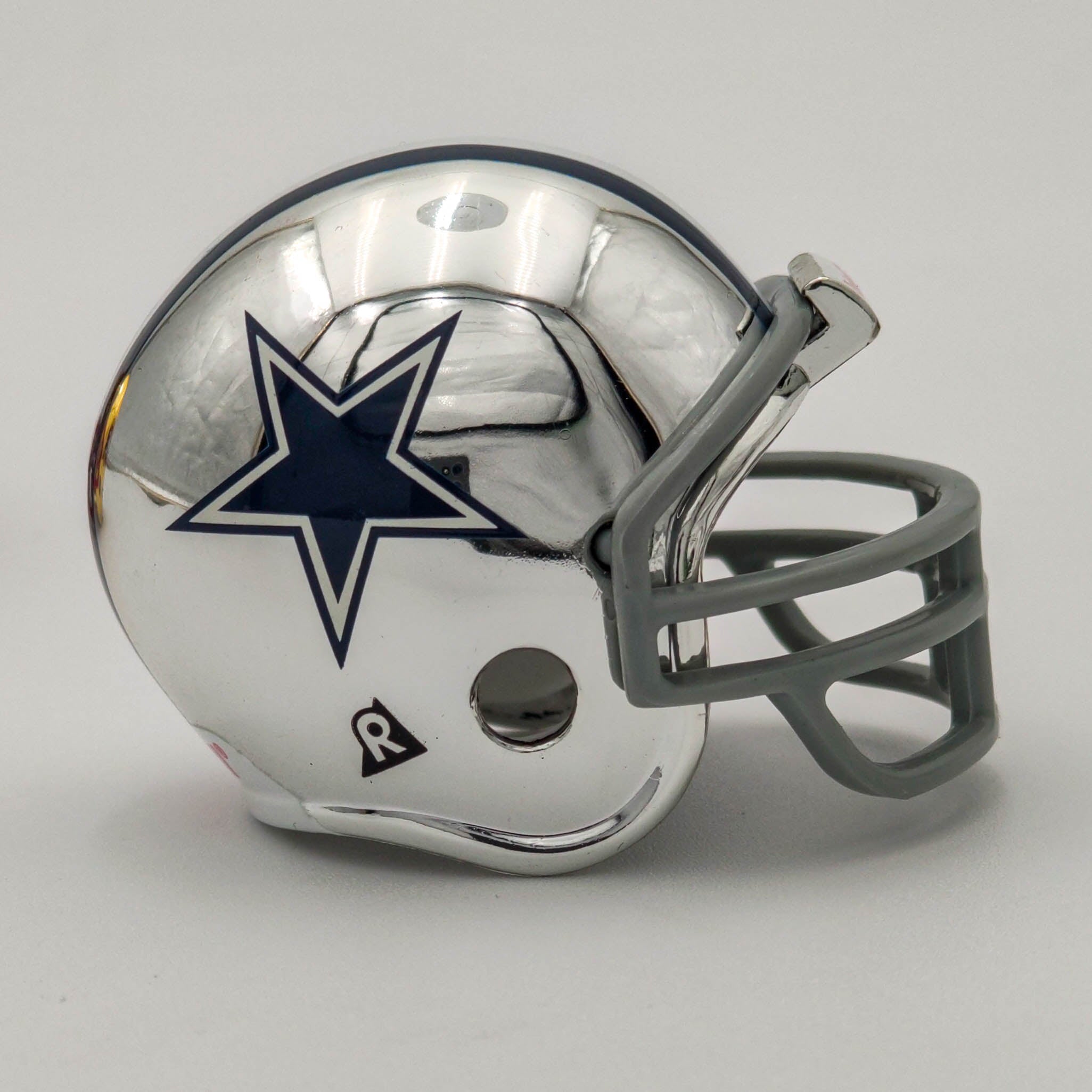 Casco Miniatura Riddell Pocket Chrome – Dallas Cowboys