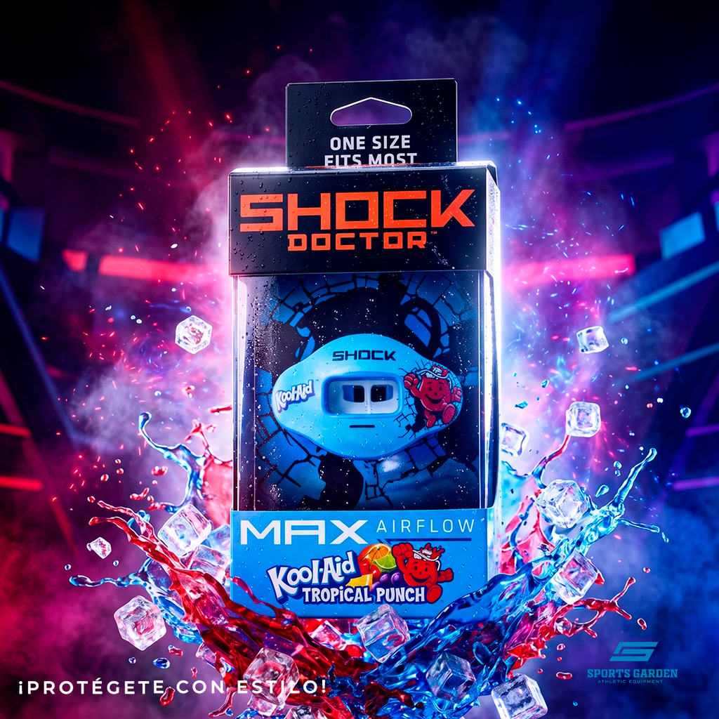 Shock Doctor Max AirFlow Kool-Aid – Protector Bucal Deportivo