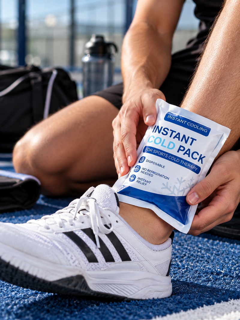 Cold Pack Chico – Compresa Fría Instantánea para Lesiones Deportivas y Primeros Auxilios